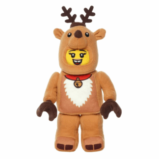 LEGO Minifigure Reindeer Costume Girl 10” Plush Character