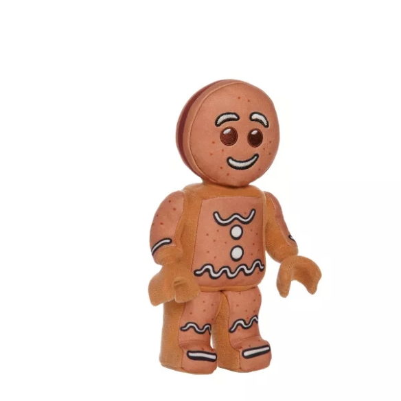LEGO Minifigure Gingerbread Man 9” Plush Character