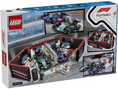 60444 LEGO City Formula 1 F1 Garage & Mercedes-AMG & Alpine Cars - Image 6